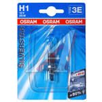 Лампа 12 В, Н1,  55 Вт "OSRAM" +50% SILVERSTAR [64150SVS-01B]